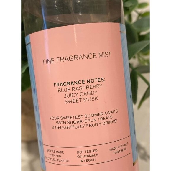 Bath & Body Works “Blue Raspberry Burst” NEW Fine Fragrance Mist & Body Cream - Picture 7 of 8